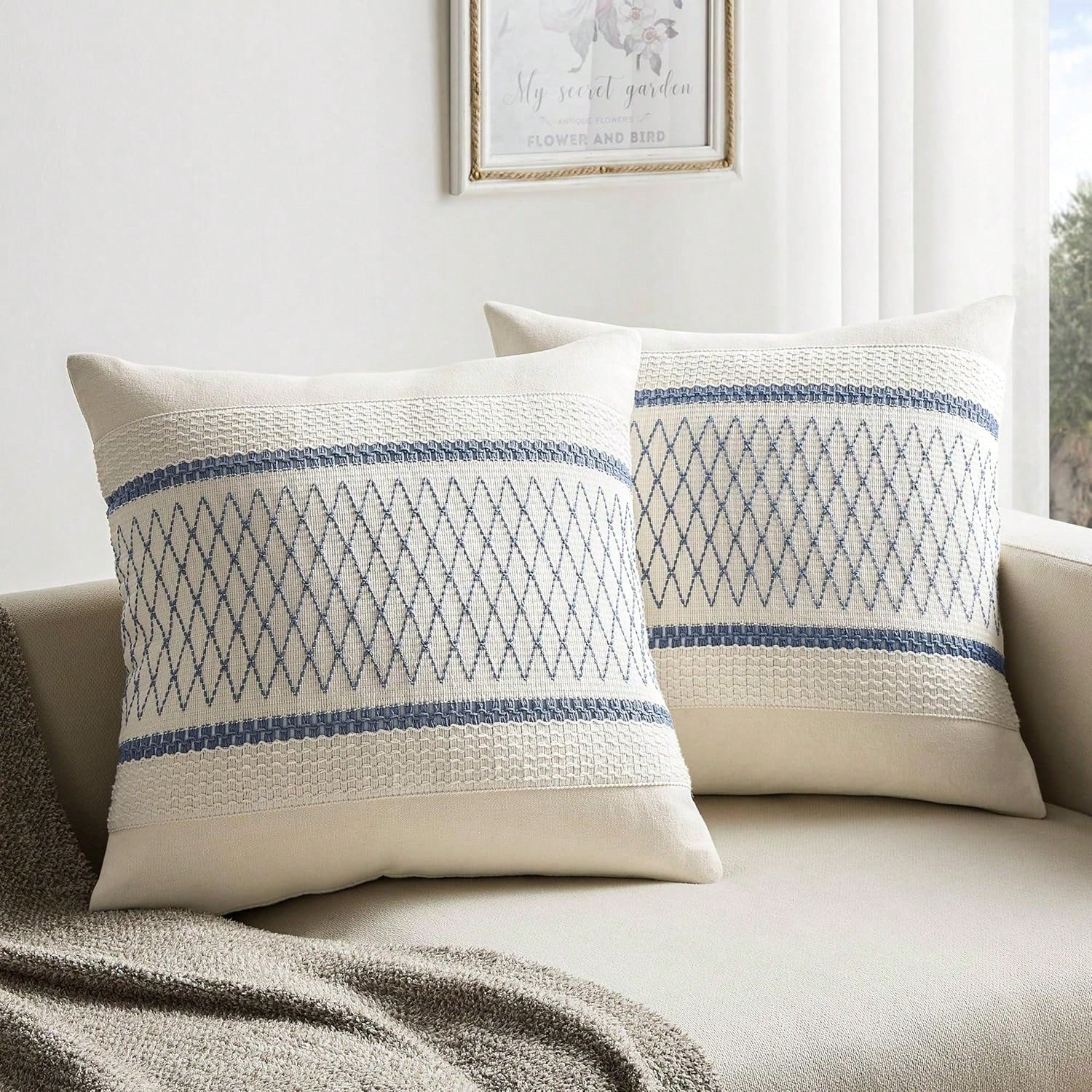 1pc Bohemian Style Decorative Pillow Cover