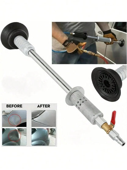 1pc Car Dent Puller Air Pneumatic Dent Puller Tools For Car Dent Repair, Auto Body Repair Suction Cup Slide Hammer Tool Kit Hand Tools With Accessories