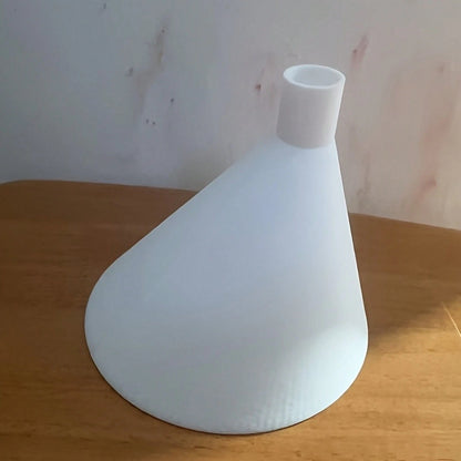 1PC Car Eccentric Fuel Funnel, Car Oil Funnel