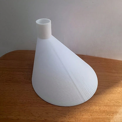 1PC Car Eccentric Fuel Funnel, Car Oil Funnel