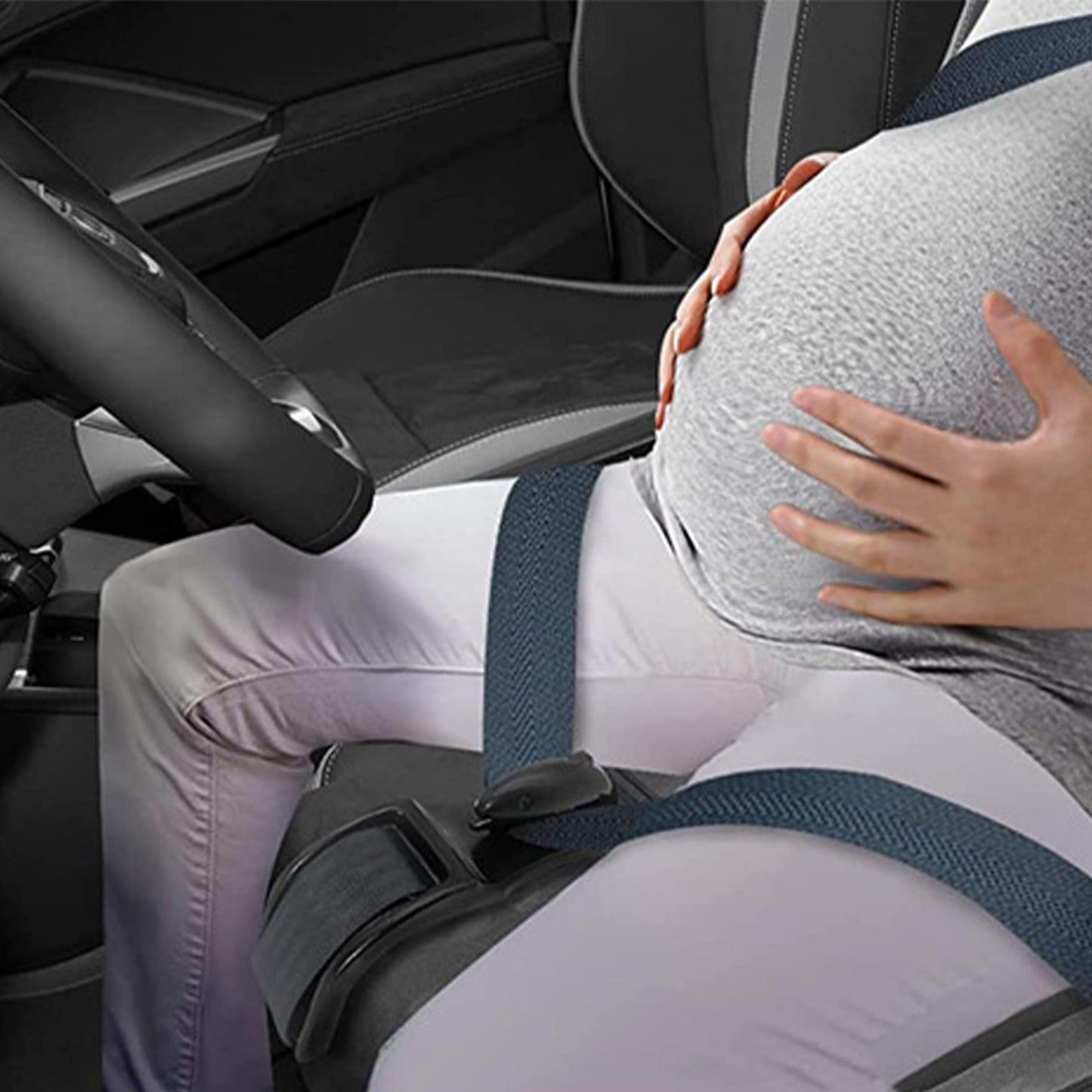 1pc Car Pregnant Woman Seat Belt, Protect Unborn Baby From Belly Compression, Driving Assistant Limit Belt, Belly Support Strap