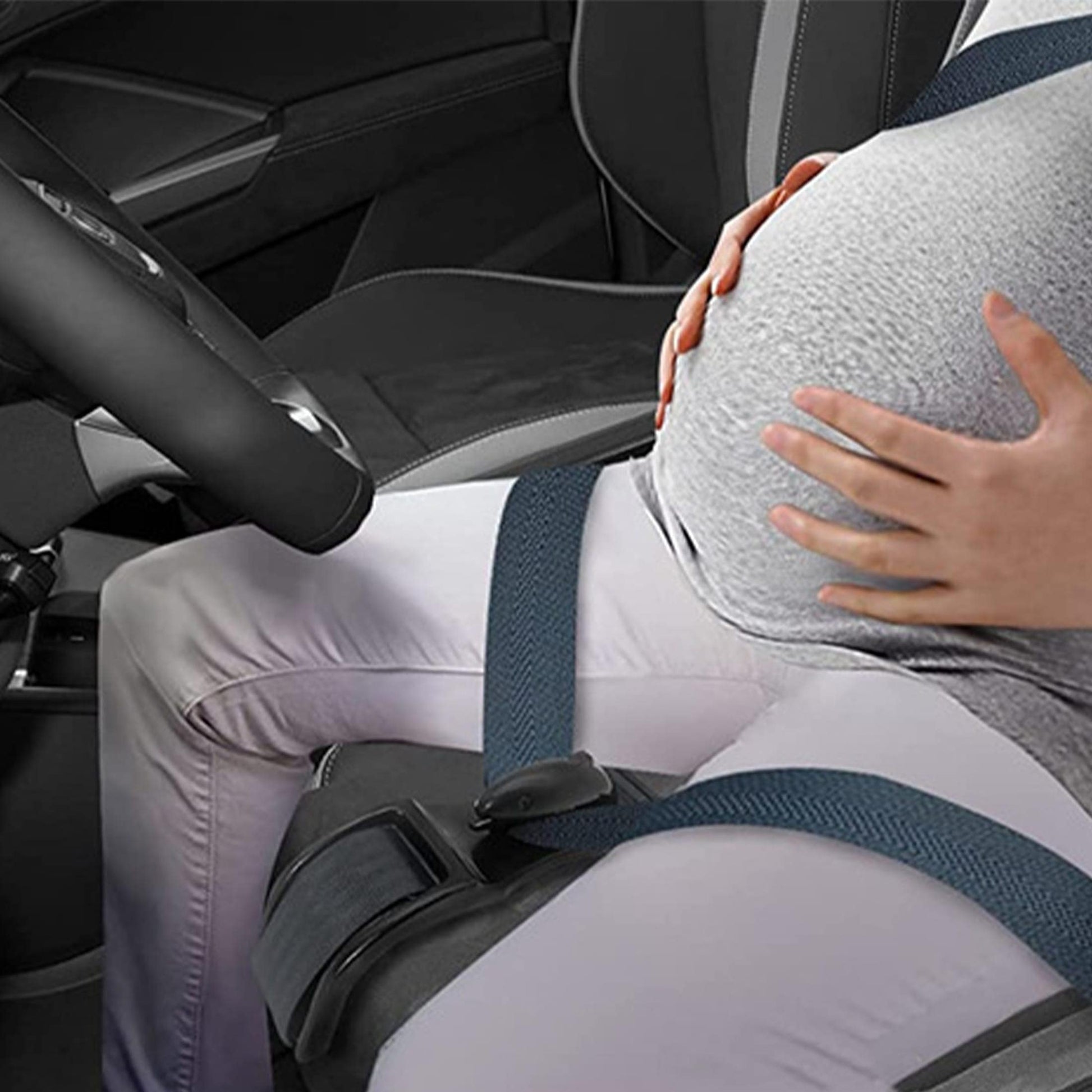 1pc Car Pregnant Woman Seat Belt, Protect Unborn Baby From Belly Compression, Driving Assistant Limit Belt, Belly Support Strap