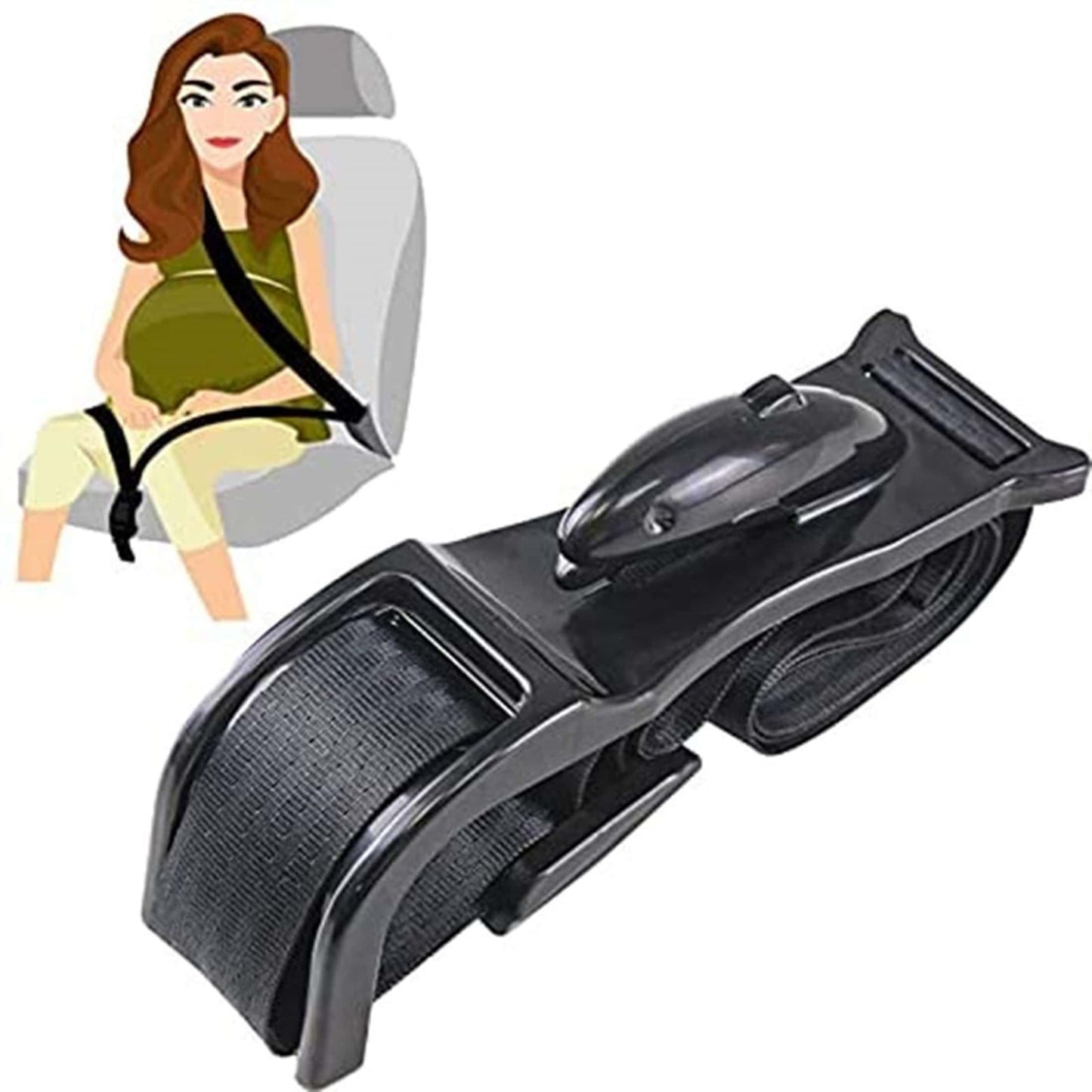 1pc Car Pregnant Woman Seat Belt, Protect Unborn Baby From Belly Compression, Driving Assistant Limit Belt, Belly Support Strap