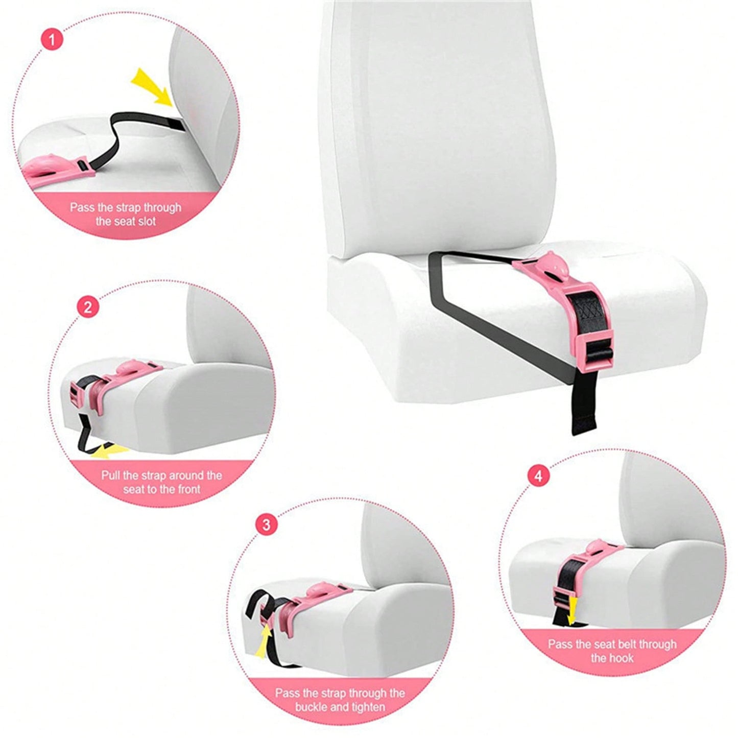 1pc Car Pregnant Woman Seat Belt, Protect Unborn Baby From Belly Compression, Driving Assistant Limit Belt, Belly Support Strap