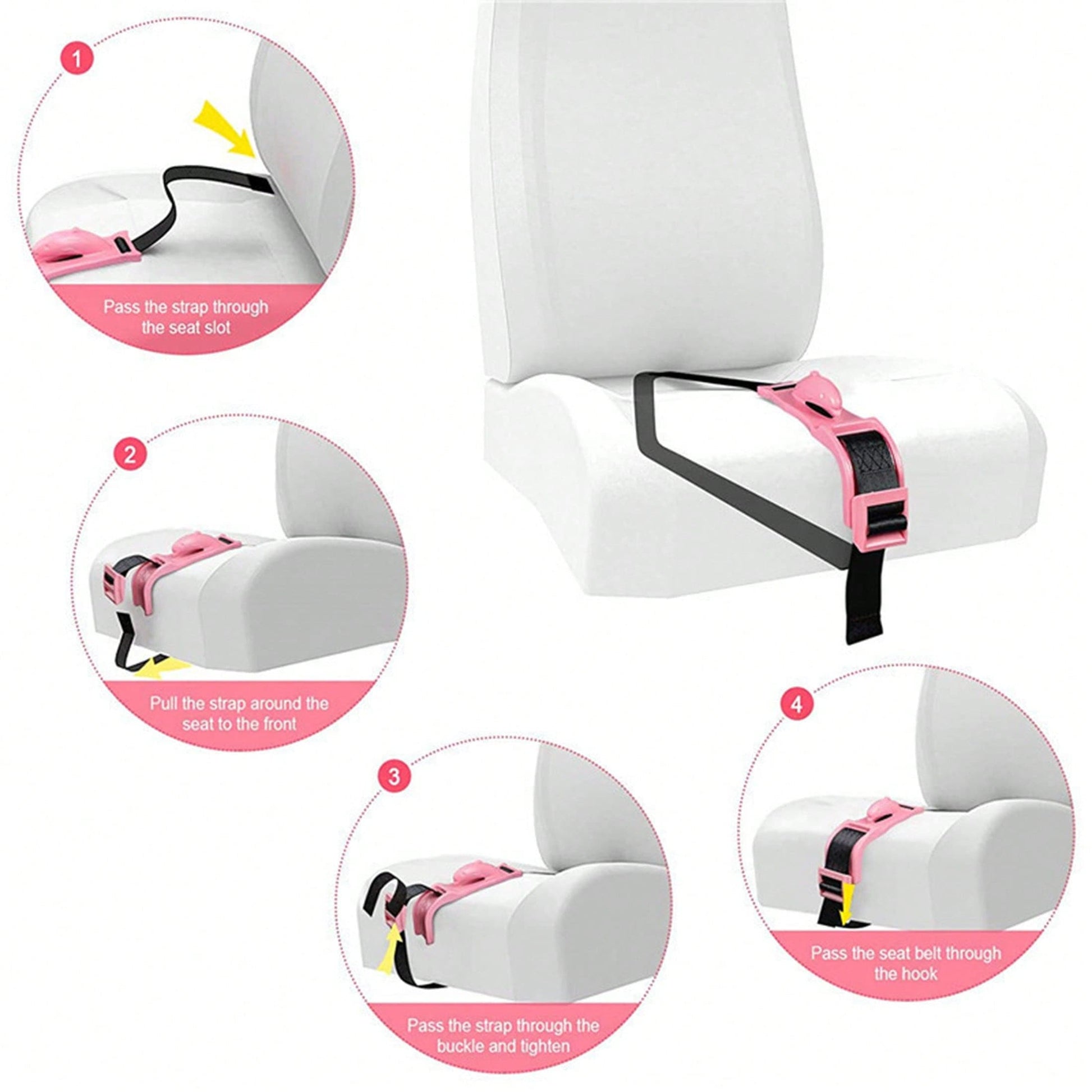 1pc Car Pregnant Woman Seat Belt, Protect Unborn Baby From Belly Compression, Driving Assistant Limit Belt, Belly Support Strap