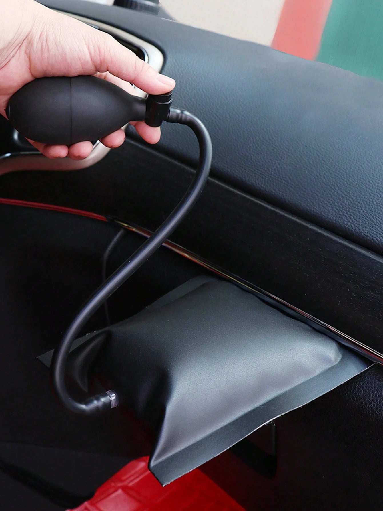 1pc Car Repair Tool Inflatable Airbag- Adjustable Door And Window Installation Air Cushion, Car Door Repair Air Cushion Emergency Open Unlock Tool Kit, Multi-Purpose Repair Tool For Cars And Home, Su