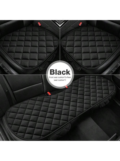 1pc Car Seat Cushion, Warm Seat Cushion, A Must-Have For Cars In Winter, Plush Car Seat Cushion To Keep Warm