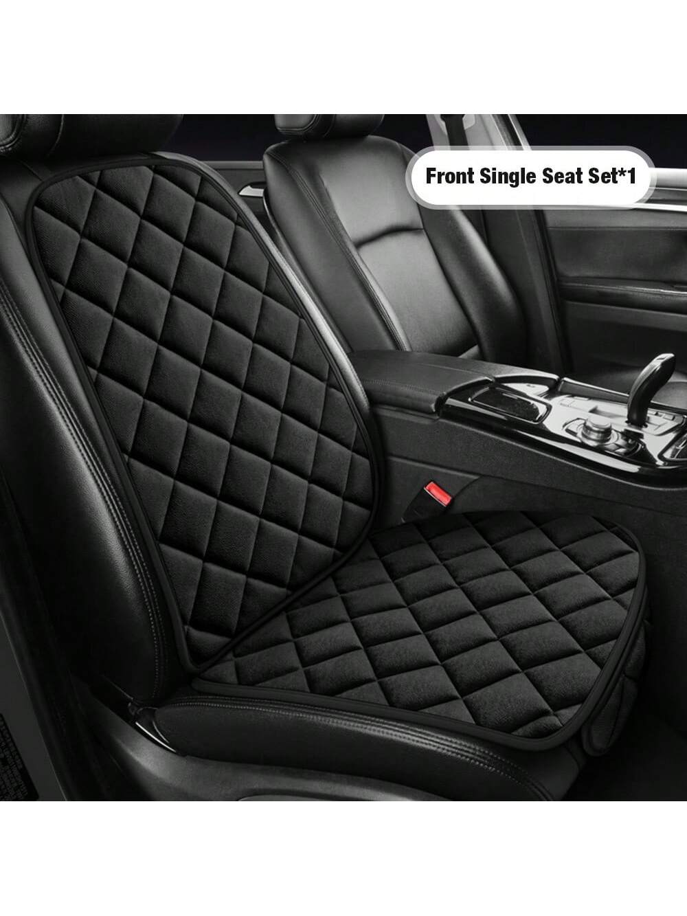 1pc Car Seat Cushion, Warm Seat Cushion, A Must-Have For Cars In Winter, Plush Car Seat Cushion To Keep Warm