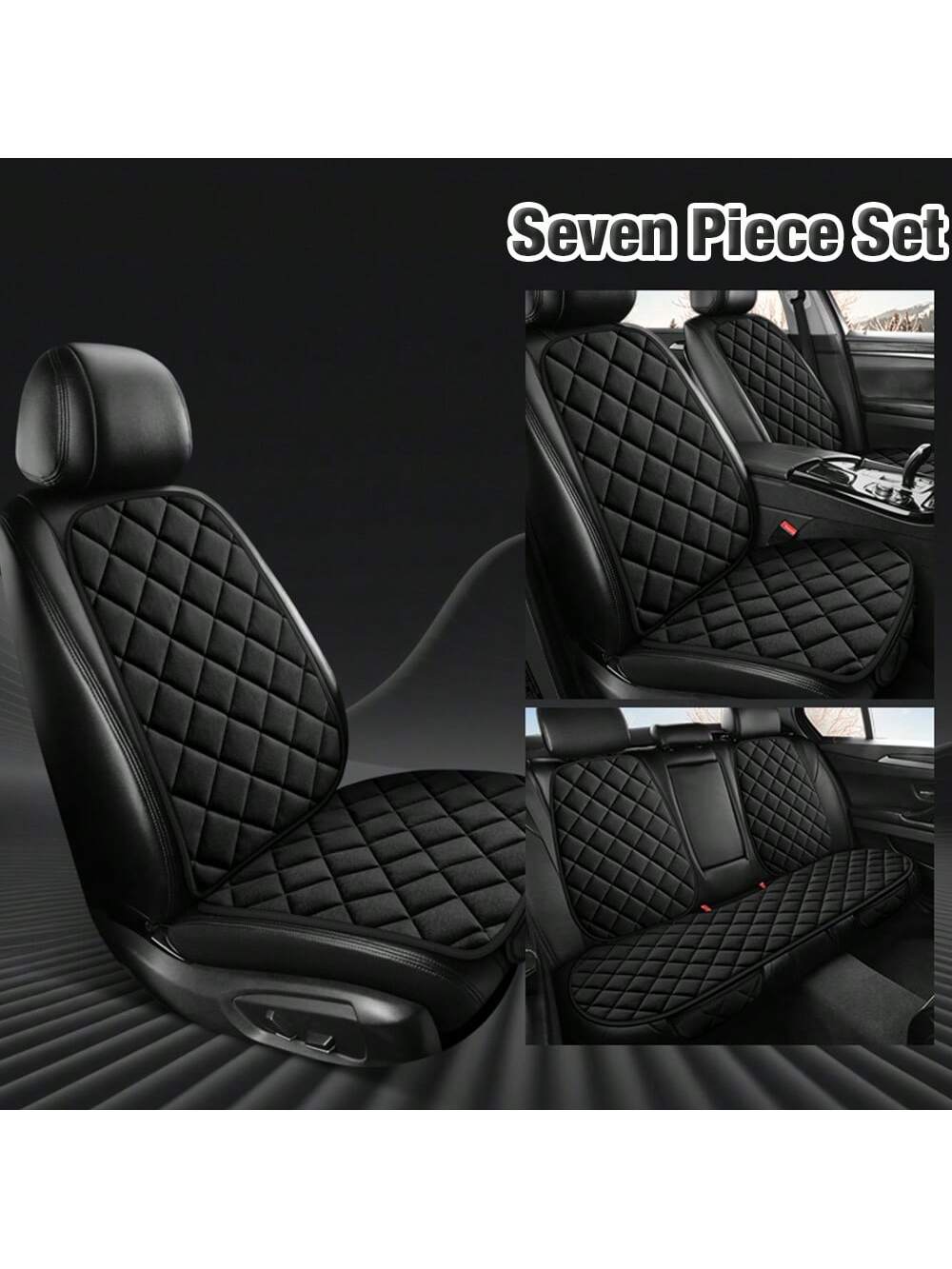 1pc Car Seat Cushion, Warm Seat Cushion, A Must-Have For Cars In Winter, Plush Car Seat Cushion To Keep Warm