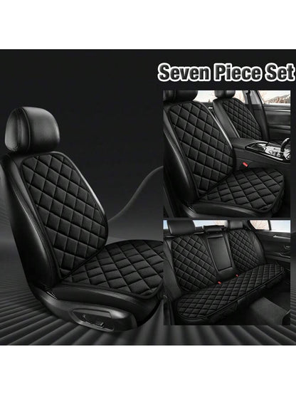 1pc Car Seat Cushion, Warm Seat Cushion, A Must-Have For Cars In Winter, Plush Car Seat Cushion To Keep Warm
