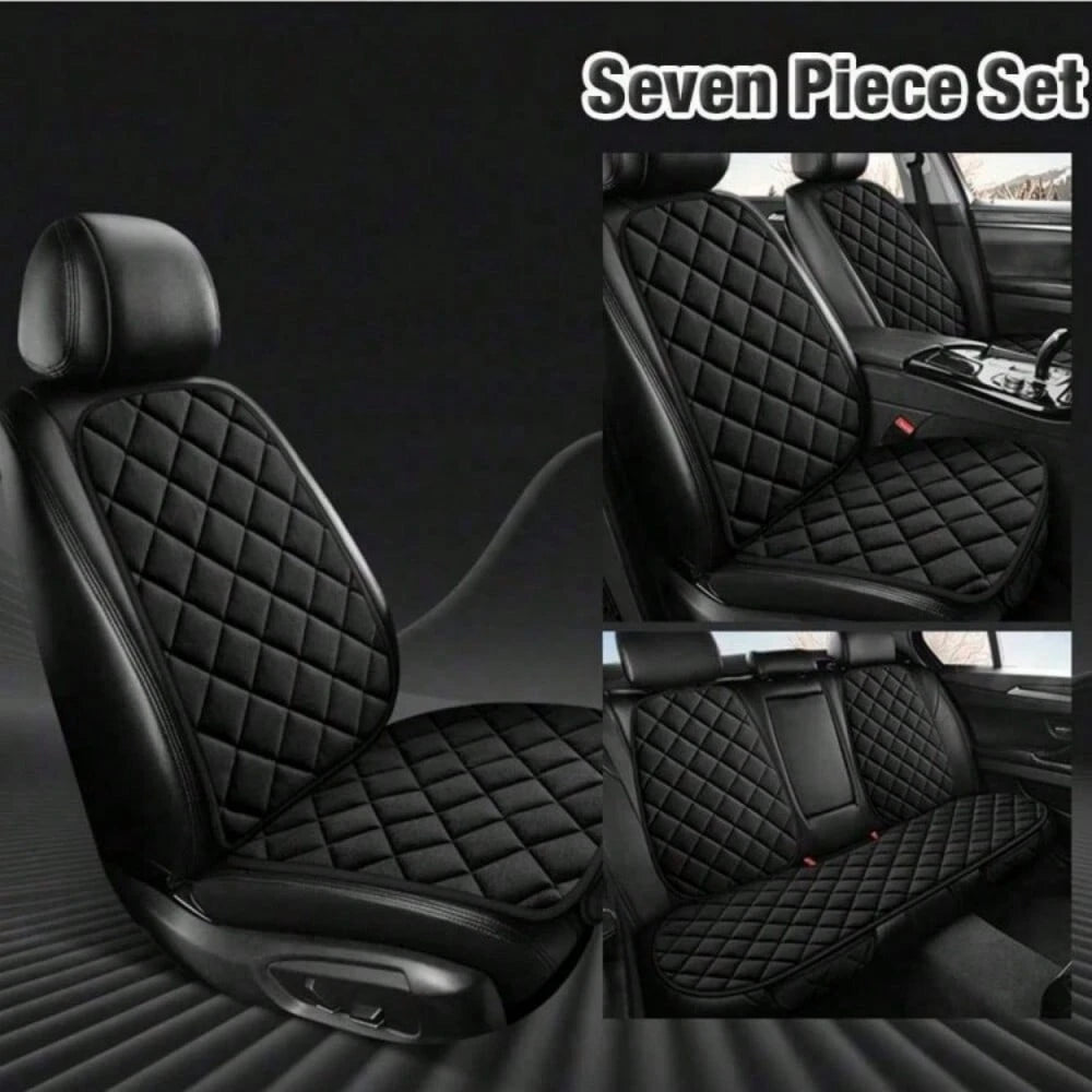 1pc Car Seat Cushion, Warm Seat Cushion, Winter Car Essential, Plush Car Seat Cushion Warm