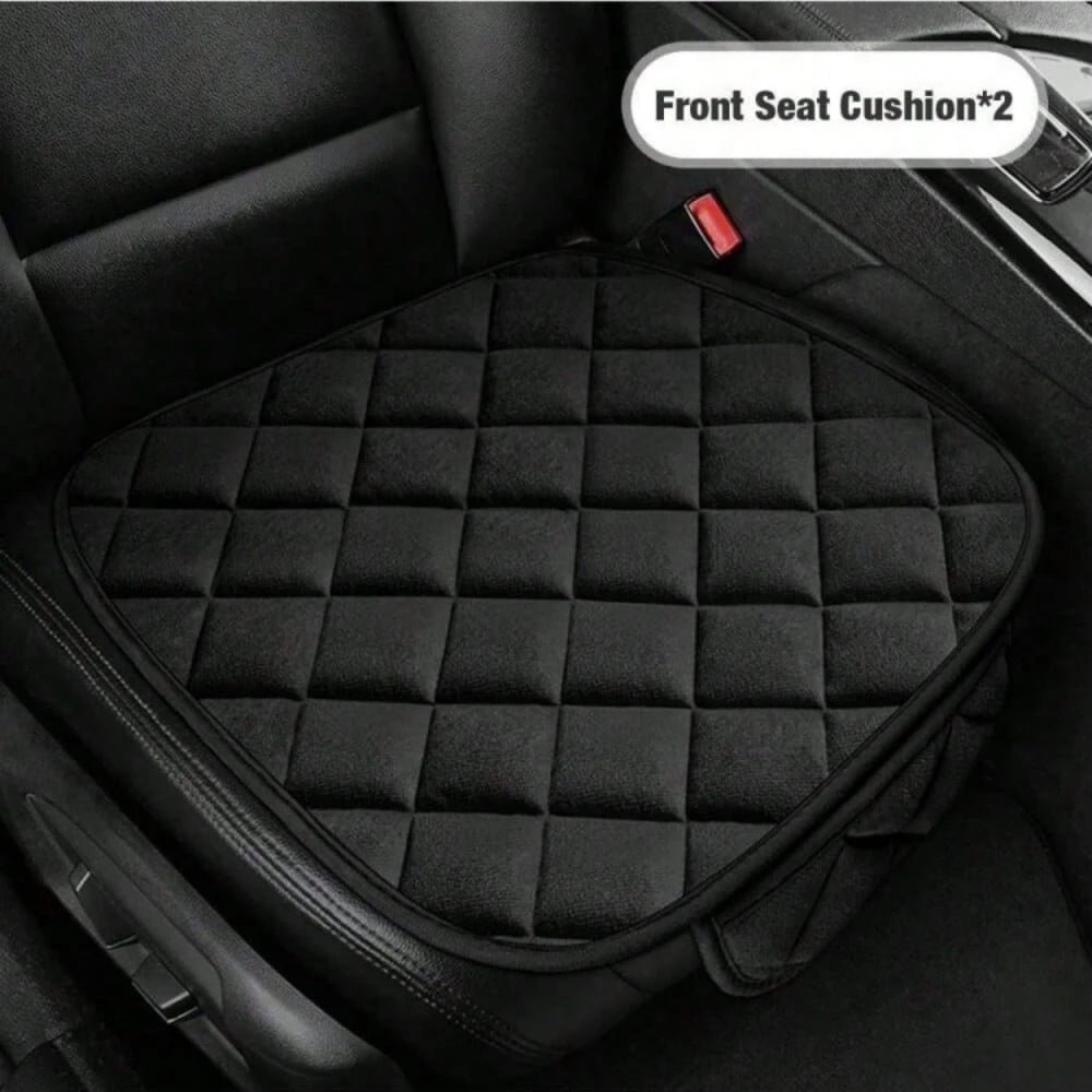 1pc Car Seat Cushion, Warm Seat Cushion, Winter Car Essential, Plush Car Seat Cushion Warm