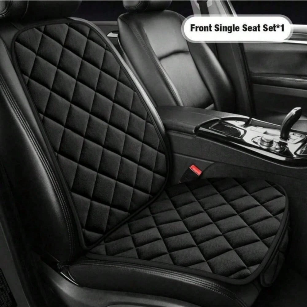1pc Car Seat Cushion, Warm Seat Cushion, Winter Car Essential, Plush Car Seat Cushion Warm