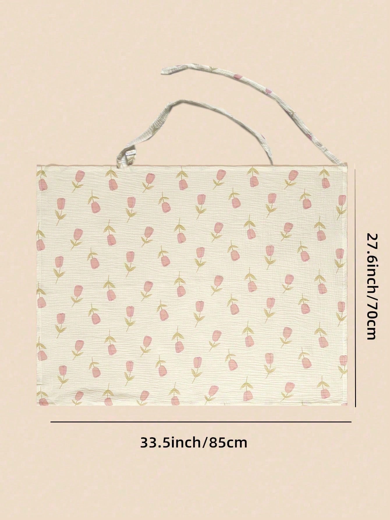 1pc Comfortable Breathable Multifunctional Nursing Cover, Anti-Peeping Pure Cotton Delicate Printed Nursing Scarf, Breastfeeding Shirt For Moms, Nursing Apron, Suitable For All Seasons