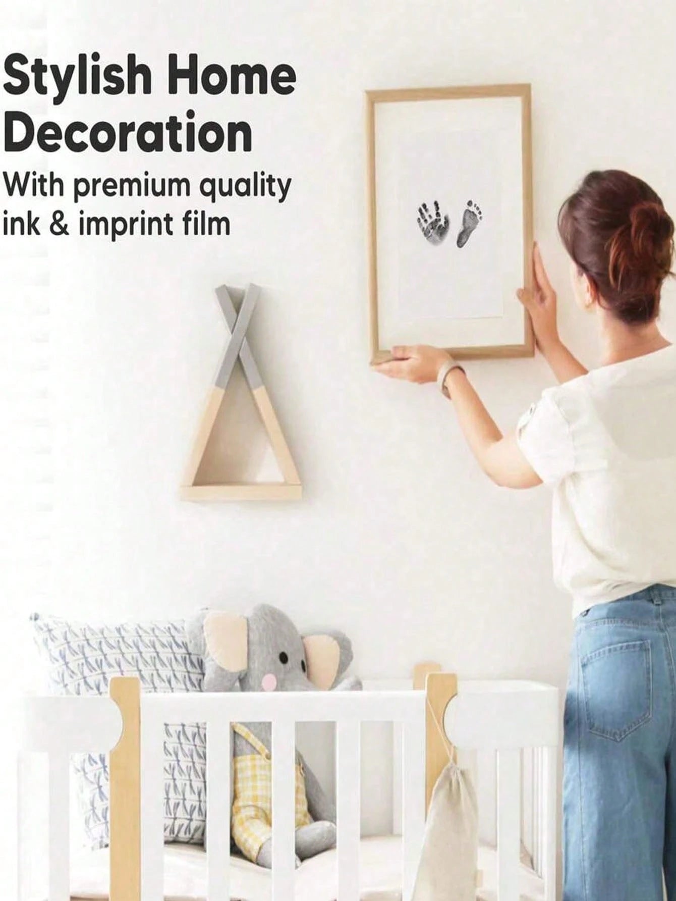 1pc Create Lasting Memories With This DIY Hand And Footprint Kit- Perfect Child Shower GiftOffice,School,Drawing,Student,Boys,Girls,School Supplies