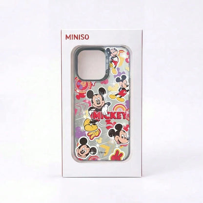 1pc Disney Mickey Mouse Minimalist Unisex Phone Case, Cute Anime Cartoon Highly Attractive Design, Compatible With IPhone 17/17 Pro/17 Pro Max/16/15/14/13/12 PRO & PRO MAX Series, Suitable As A Gift