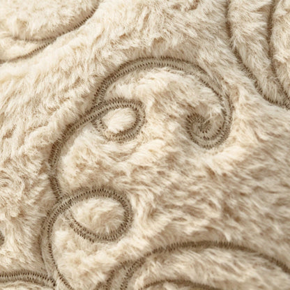 1pc Fall Pillow Covers Fall Beige Pumpkins Decorations Autumn Pumpkin Throw Pillow Cases Soft Plush Faux Fur Wool Couch Cushion Case For Chair Sofa Living Room Home Decor