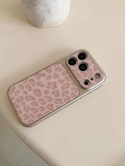 1pc Fashion Leopard Print Spray Painted TPU Full Coverage Phone Case Compatible With Apple 17 Pro Max/16 Pro Max/15 Pro Max/14 Pro Max/13 Pro Max/12 Pro Max/11 Pro Max/Galaxy S26 S25 S24 Ultra S24 Plu