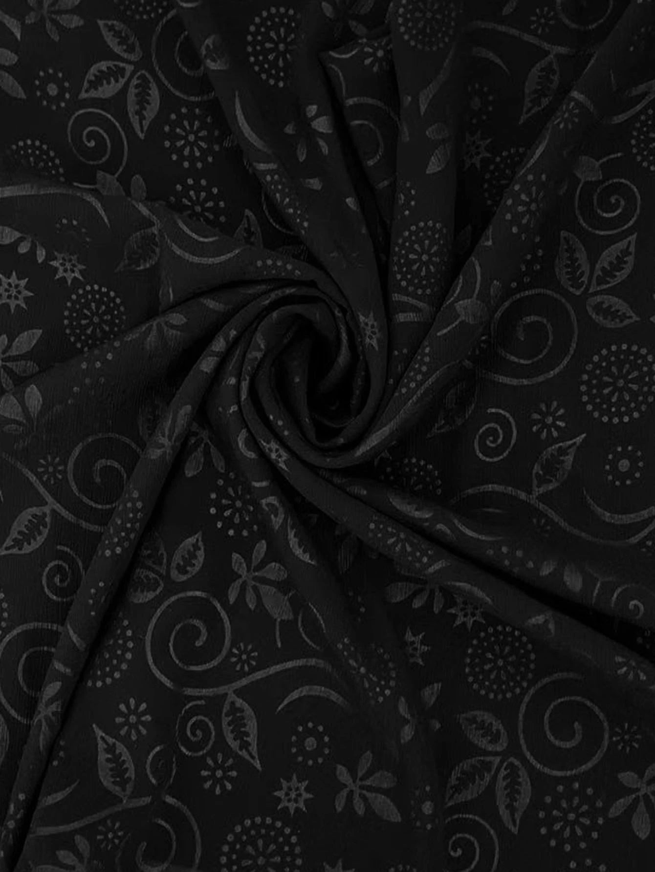 1pc Floral Print Bandana Elegant Fashionable Head Wrap For Decoration Bandana,Hair Band,Head Band Ideal For Dressing Up Your Look Witch