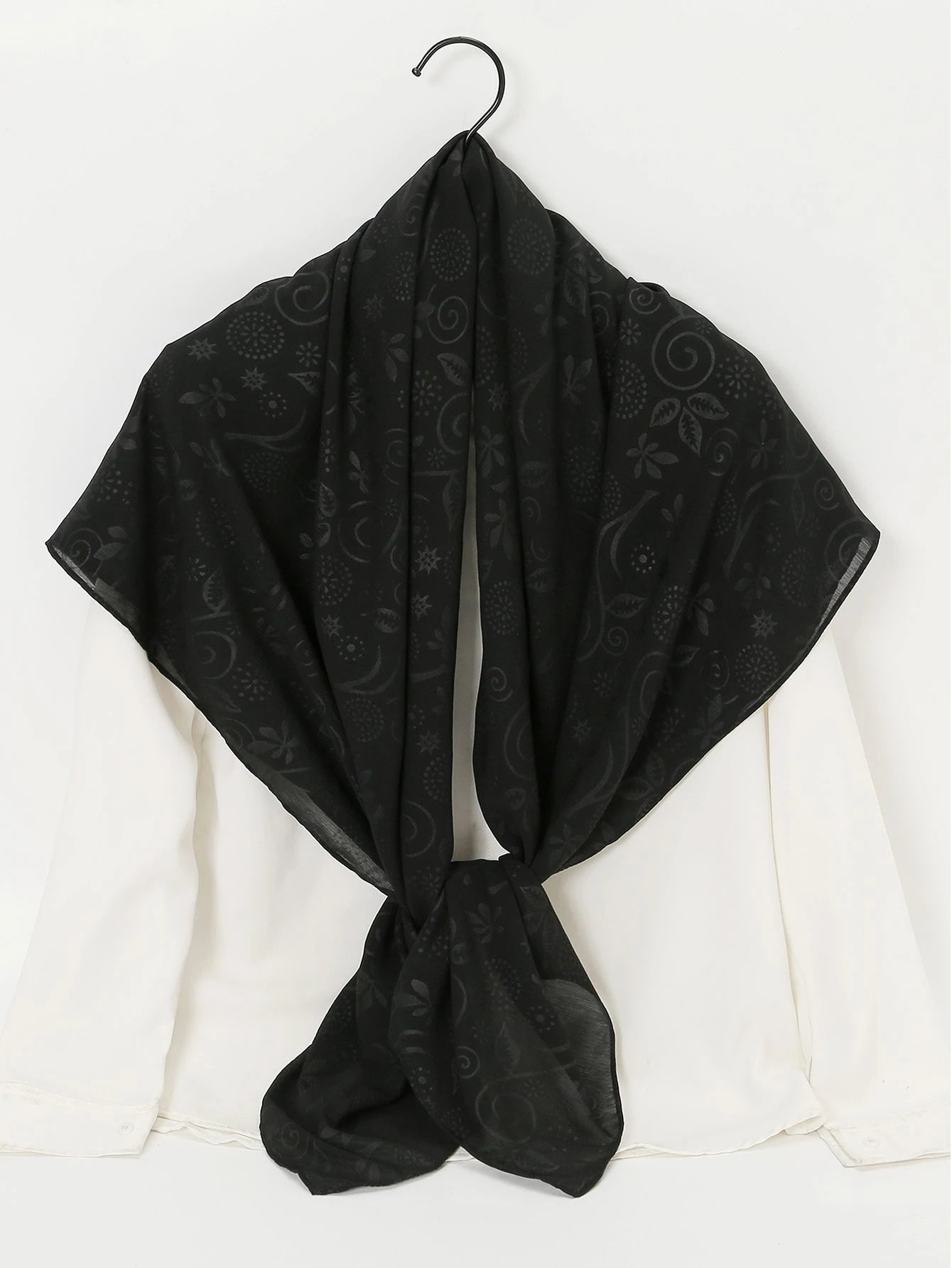 1pc Floral Print Bandana Elegant Fashionable Head Wrap For Decoration Bandana,Hair Band,Head Band Ideal For Dressing Up Your Look Witch