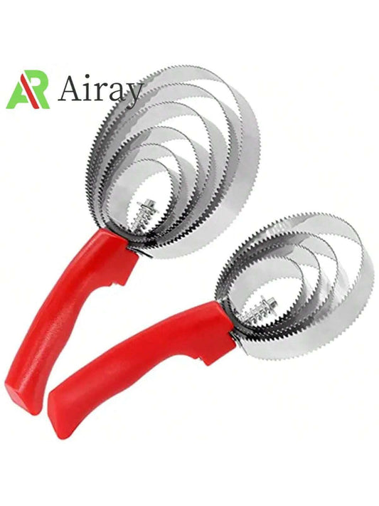 1pc Four Ring, Five Ring, Six Ring Serrated Comb For Ox, Sheep, Horse With Sweat Scraper And Itch Pick, Reversible Pet Clean Steel Curry Comb Horseriding Brush: Perfect For Grooming For Cows, Sheep, D