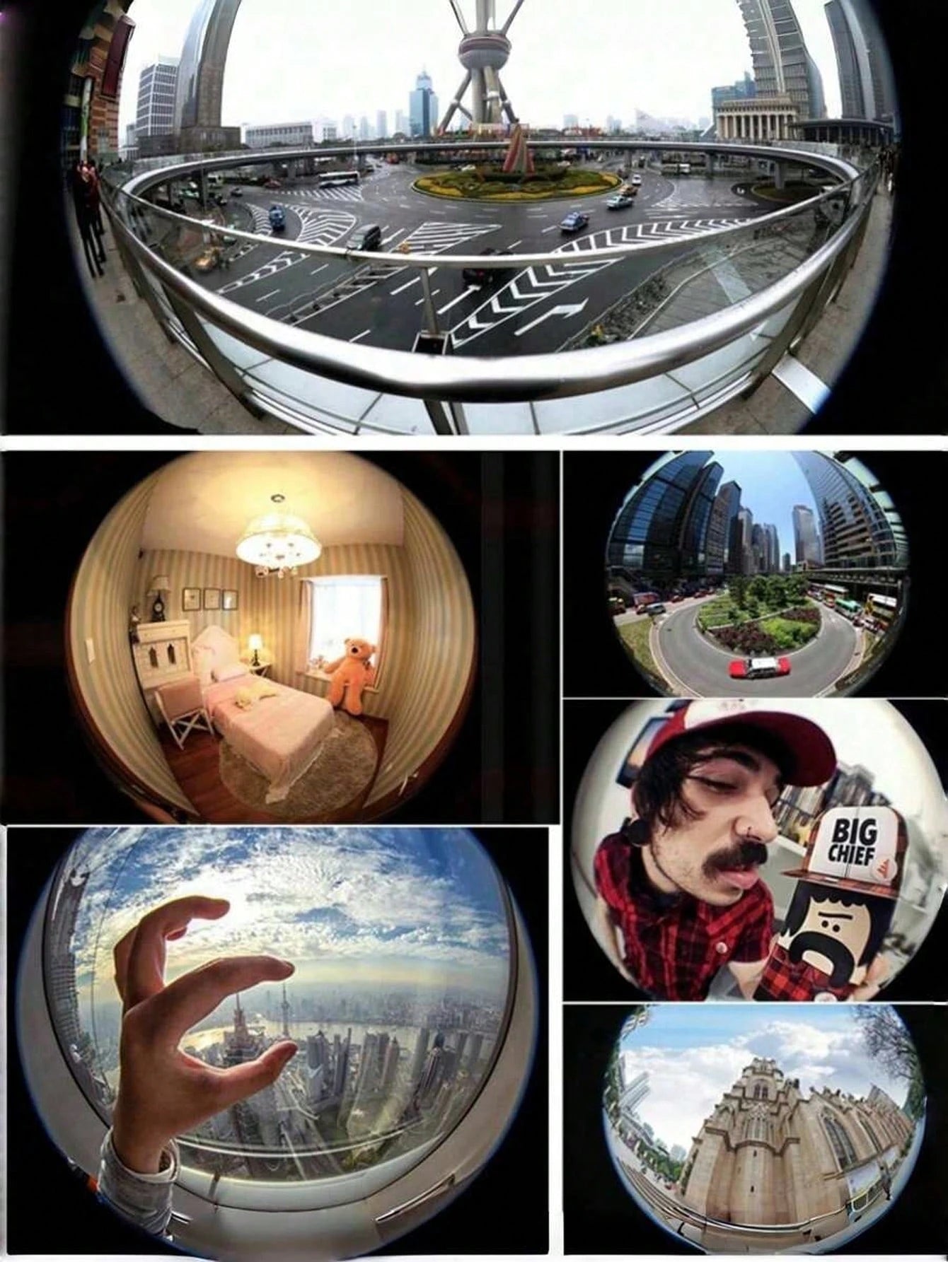 1PC Interesting Mobile Phone Fisheye Lens Three-In-One Mobile Phone Lens Magnifying Glass Fisheye Wide-Angle Macro Selfie Portable Lens Photography It Is Very Suitable For Macro And Wide-Angle Shooti