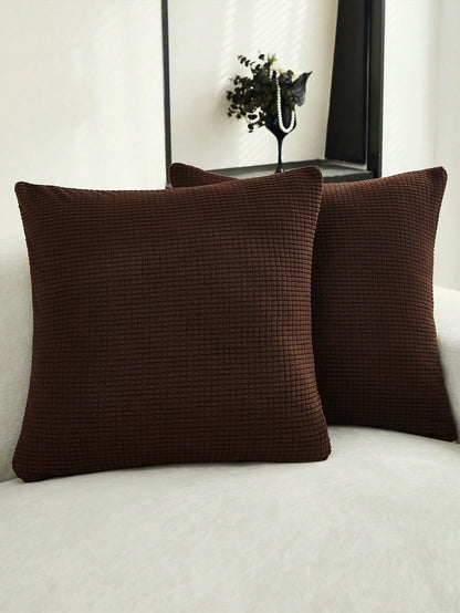 1PC Jacquard Pillowcase Sofa Pillow Covers Home Decoration Cushion Protective Cover
