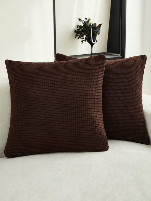 1PC Jacquard Pillowcase Sofa Pillow Covers Home Decoration Cushion Protective Cover