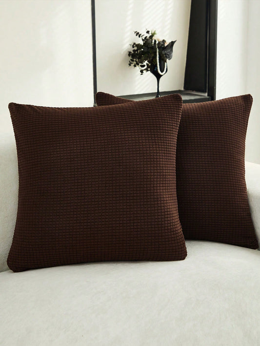 1PC Jacquard Pillowcase Sofa Pillow Covers Home Decoration Cushion Protective Cover