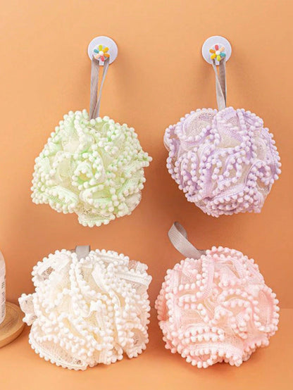 1pc Large Size Exfoliating Bath Sponge, Soft Rich Foam, Durable