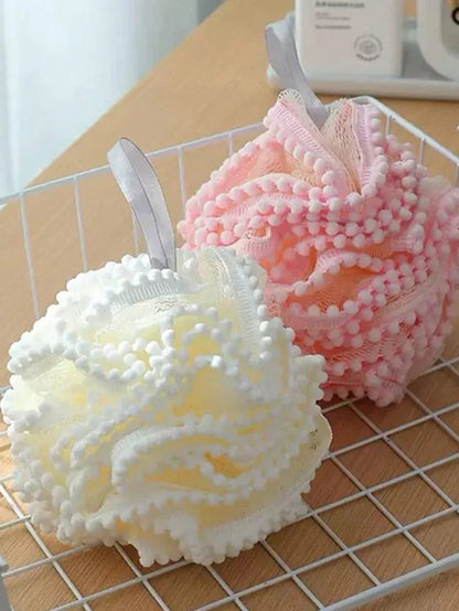 1pc Large Size Exfoliating Bath Sponge, Soft Rich Foam, Durable