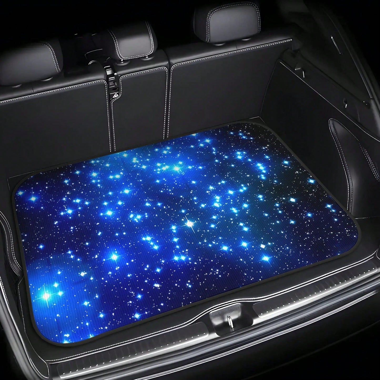 1pc Leopard Print Car Trunk Mat, Waterproof, Dustproof, Scratch-Resistant Vehicle Interior Accessory, Suitable For SUV, Sedan And Hatchback- Non-Slip Base, Durable- Easy To Clean And Maintain
