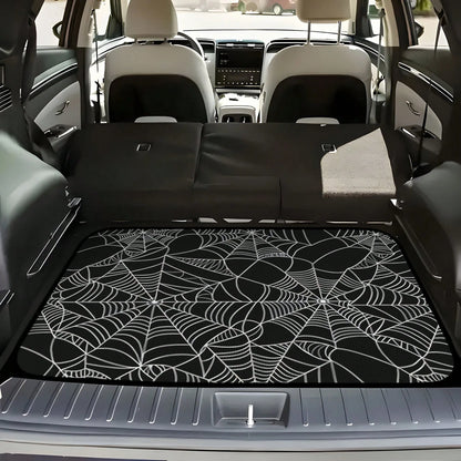 1pc Leopard Print Car Trunk Mat, Waterproof, Dustproof, Scratch-Resistant Vehicle Interior Accessory, Suitable For SUV, Sedan And Hatchback- Non-Slip Base, Durable- Easy To Clean And Maintain