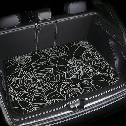 1pc Leopard Print Car Trunk Mat, Waterproof, Dustproof, Scratch-Resistant Vehicle Interior Accessory, Suitable For SUV, Sedan And Hatchback- Non-Slip Base, Durable- Easy To Clean And Maintain