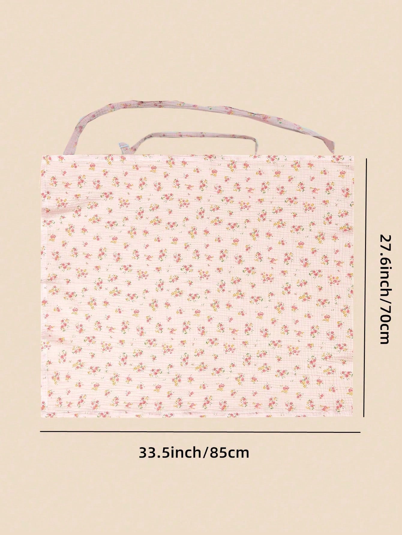 1pc Lightweight, Soft And Breathable Gauze Nursing Cover For Mothers To Breastfeed