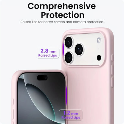 1pc Luxury Candy Color Liquid Silicone AI Button Phone Case, Compatible With IPhone 17 Air 16 15 14 13 12 11 Pro Max Plus, Ultra-Thin Anti-Drop Protection