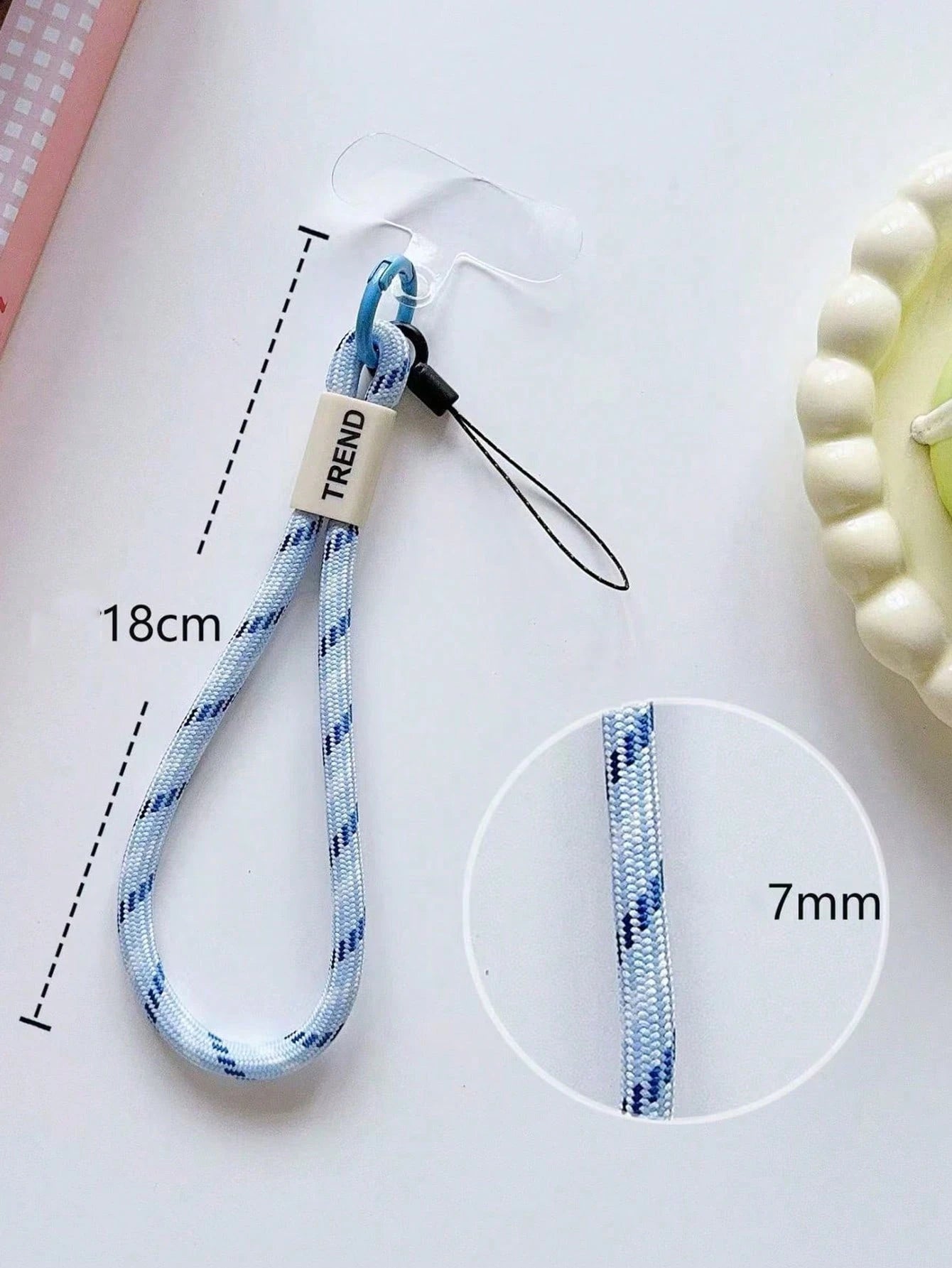 1pc Minimalist Personalized Short Single-Button Portable Outdoor Nylon Card Holder With Small Loop For Anti-Lost Phone Lanyard, Compatible With Galaxy Keys Cards Suspension Gifts For Mother, Family, F
