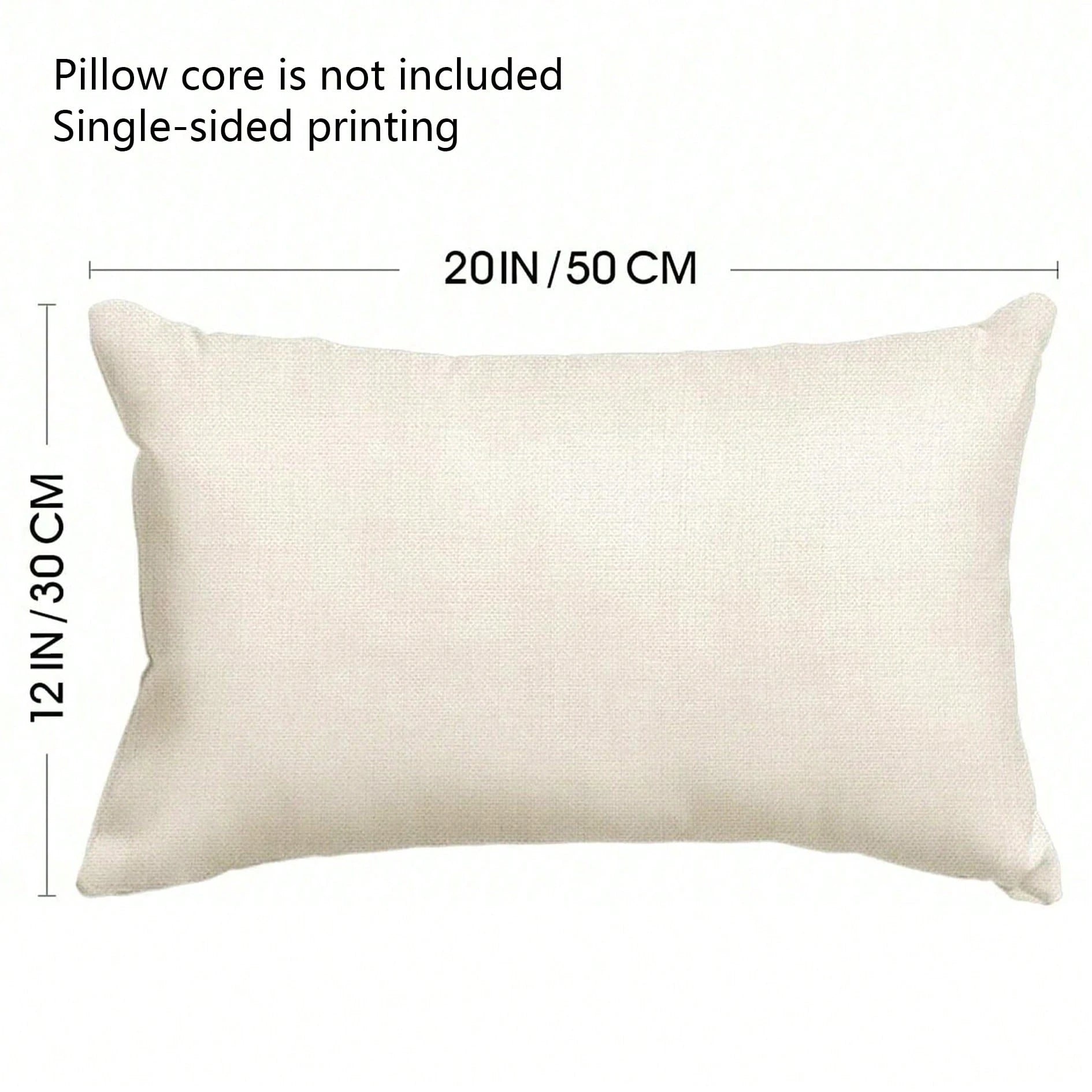 1PC Navy Blue And White Pumpkin Lumbar Pillow Cover, Watercolor Maple Vine Fall Throw Pillow Cover, Faux Linen Rustic Thanksgiving Harvest Decorative Pillow Cover, Perfect For Living Room Sofa Decor (