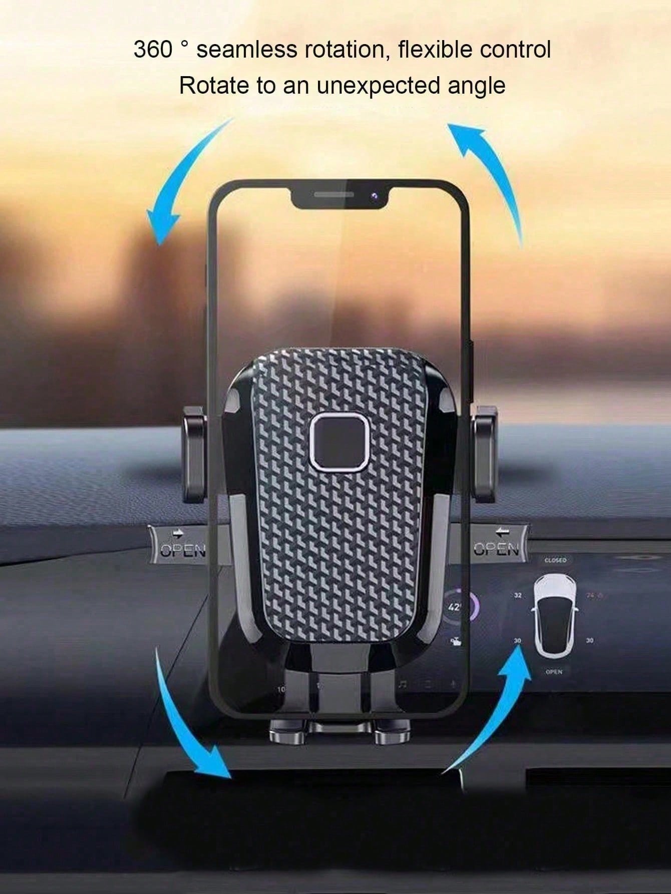 1pc New Car Phone Holder, Universal Air Vent Mount Navigation Phone Holder For Car