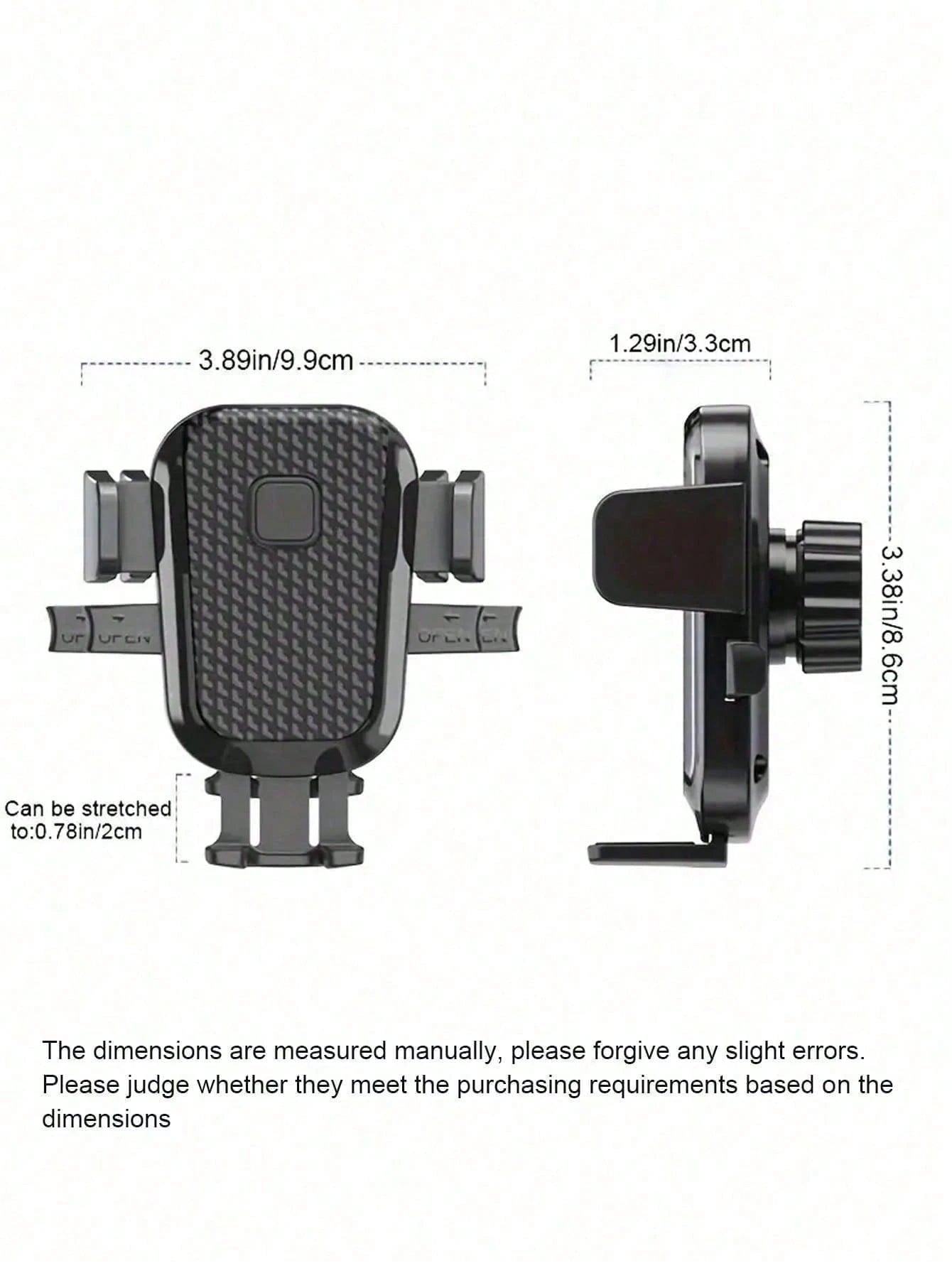 1pc New Car Phone Holder, Universal Air Vent Mount Navigation Phone Holder For Car