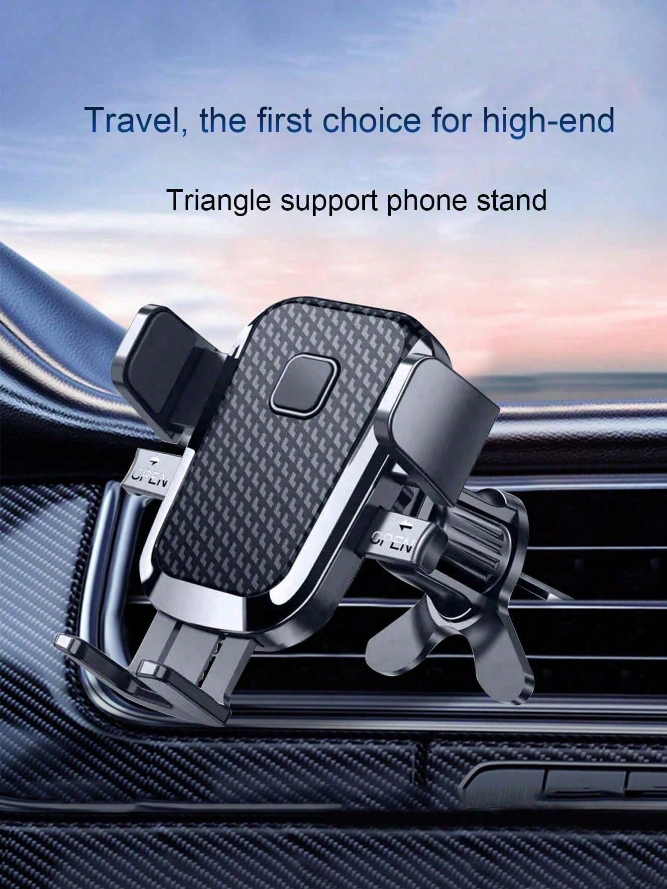 1pc New Car Phone Holder, Universal Air Vent Mount Navigation Phone Holder For Car