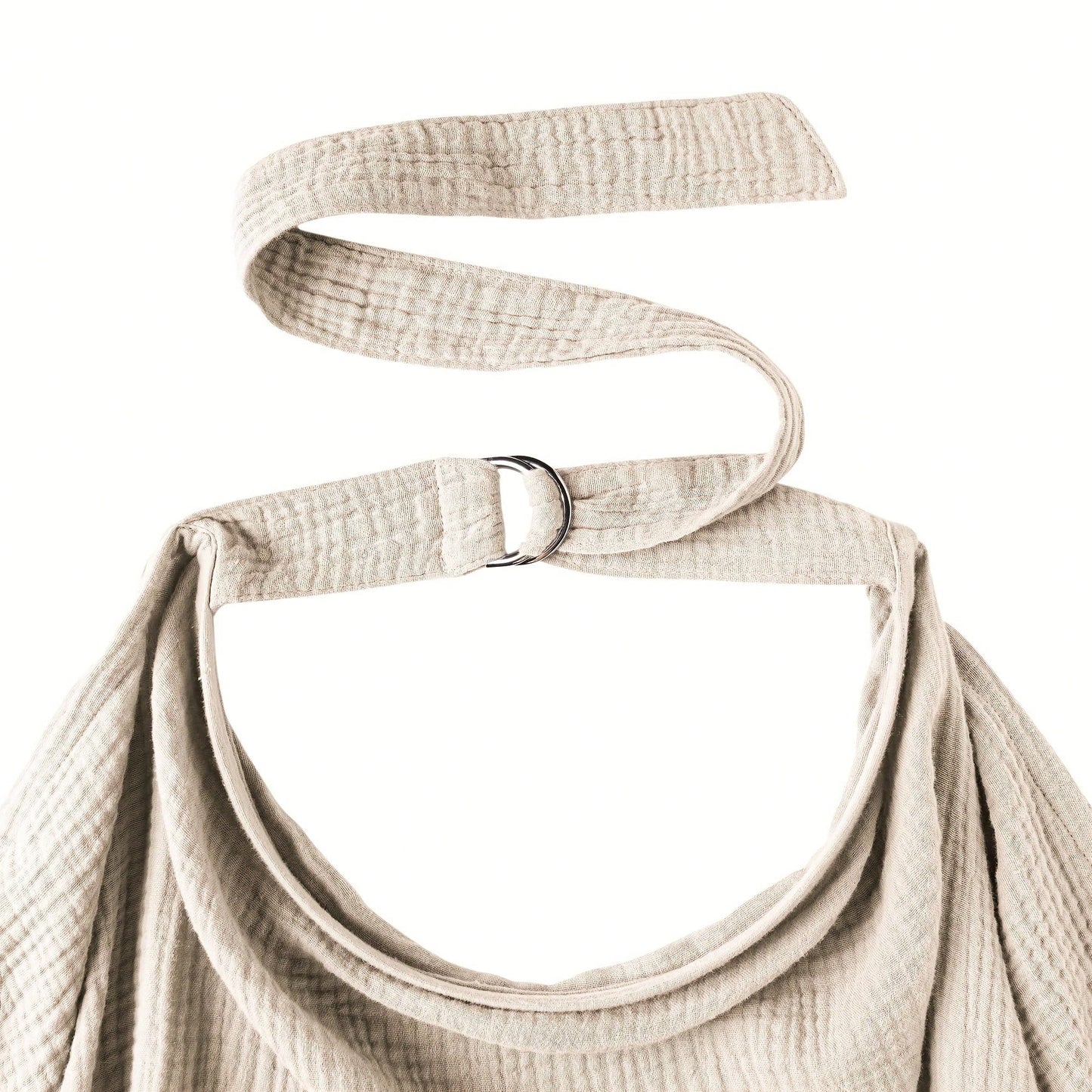 1pc Nursing Cover Scarf, Breathable Breastfeeding Cover Shawl For Outdoor Feeding