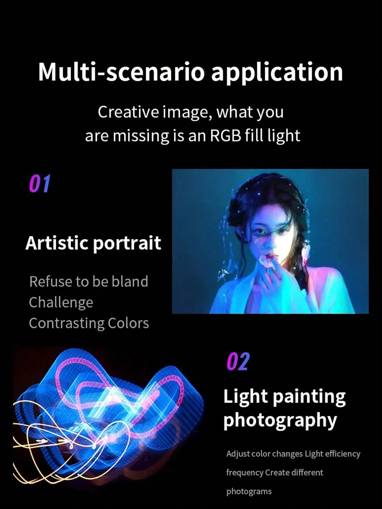1pc Portable Mini Clip-On Fill Light, Selfie Ring Light LED Light Portable LED Video Light Dimmable, Camera & Camcorder Vlogging For Photo Selfie Video Recording Zoom Meeting,Interviews, Live Streamin