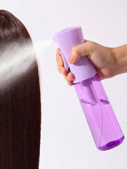 1pc Professional High Pressure Atomizing Spray Bottle, 200ML/300ML High Pressure Continuous Automatic Vacuum Fine Mist Sprayer, Hair Styling Tool, Hair Care Products And Accessories, Salon Beauty Trav