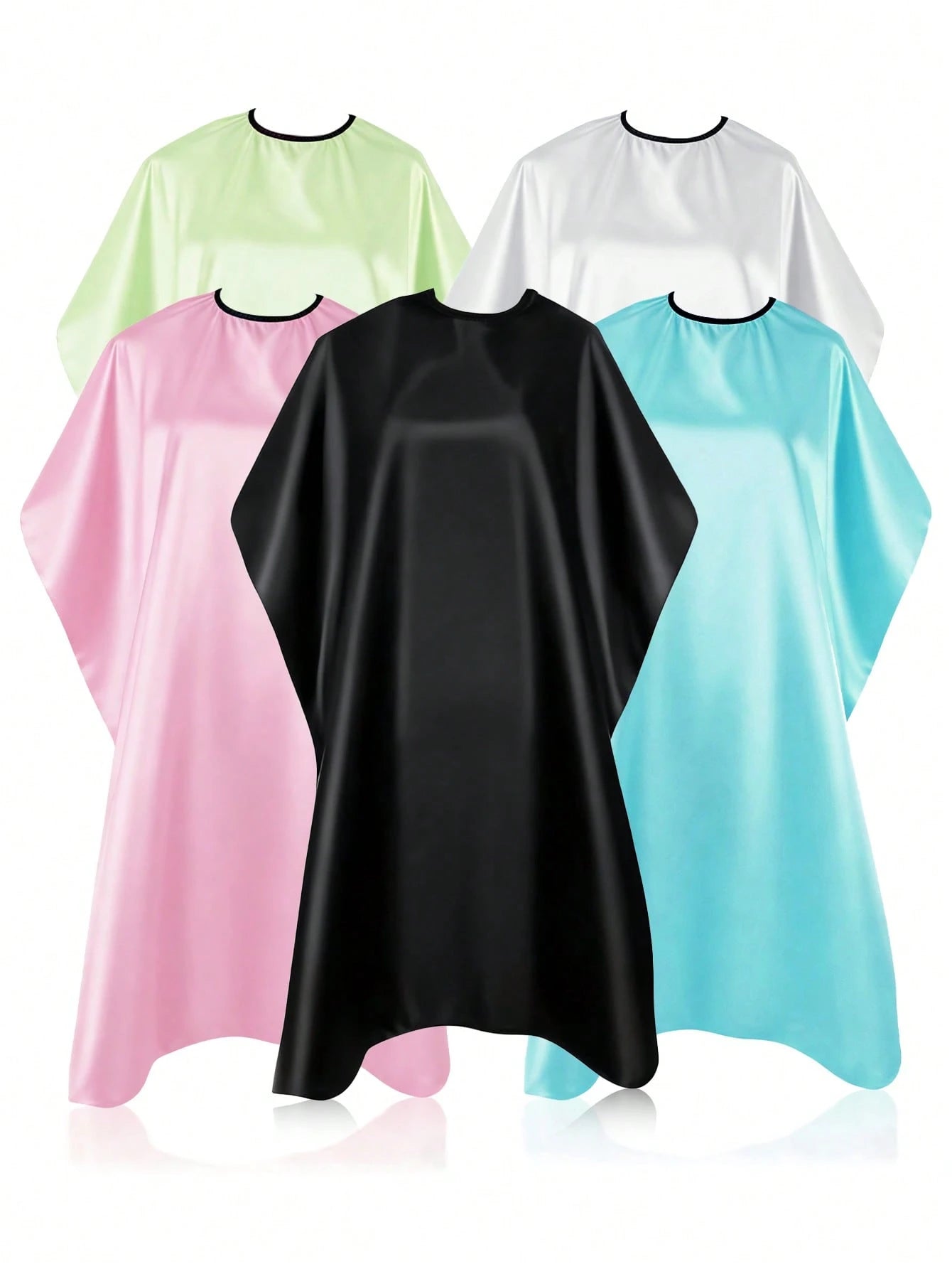 1pc Salon Hair Cutting Cape, Suitable For Hair Salons, Beauty Parlors, Customer Service Uniforms, Kimono-Style Hair Cutting Cape, Applicable For Hairdressing, Hair Coloring And Beauty Salons, Hairdres