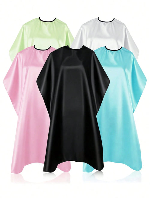1pc Salon Hair Cutting Cape, Suitable For Hair Salons, Beauty Parlors, Customer Service Uniforms, Kimono-Style Hair Cutting Cape, Applicable For Hairdressing, Hair Coloring And Beauty Salons, Hairdres