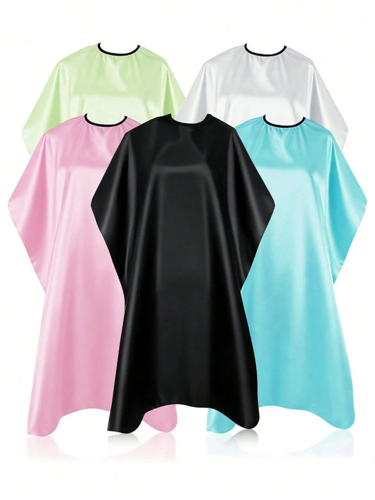 1pc Salon Hair Cutting Cape, Suitable For Hair Salons, Beauty Parlors, Customer Service Uniforms, Kimono-Style Hair Cutting Cape, Applicable For Hairdressing, Hair Coloring And Beauty Salons, Hairdres