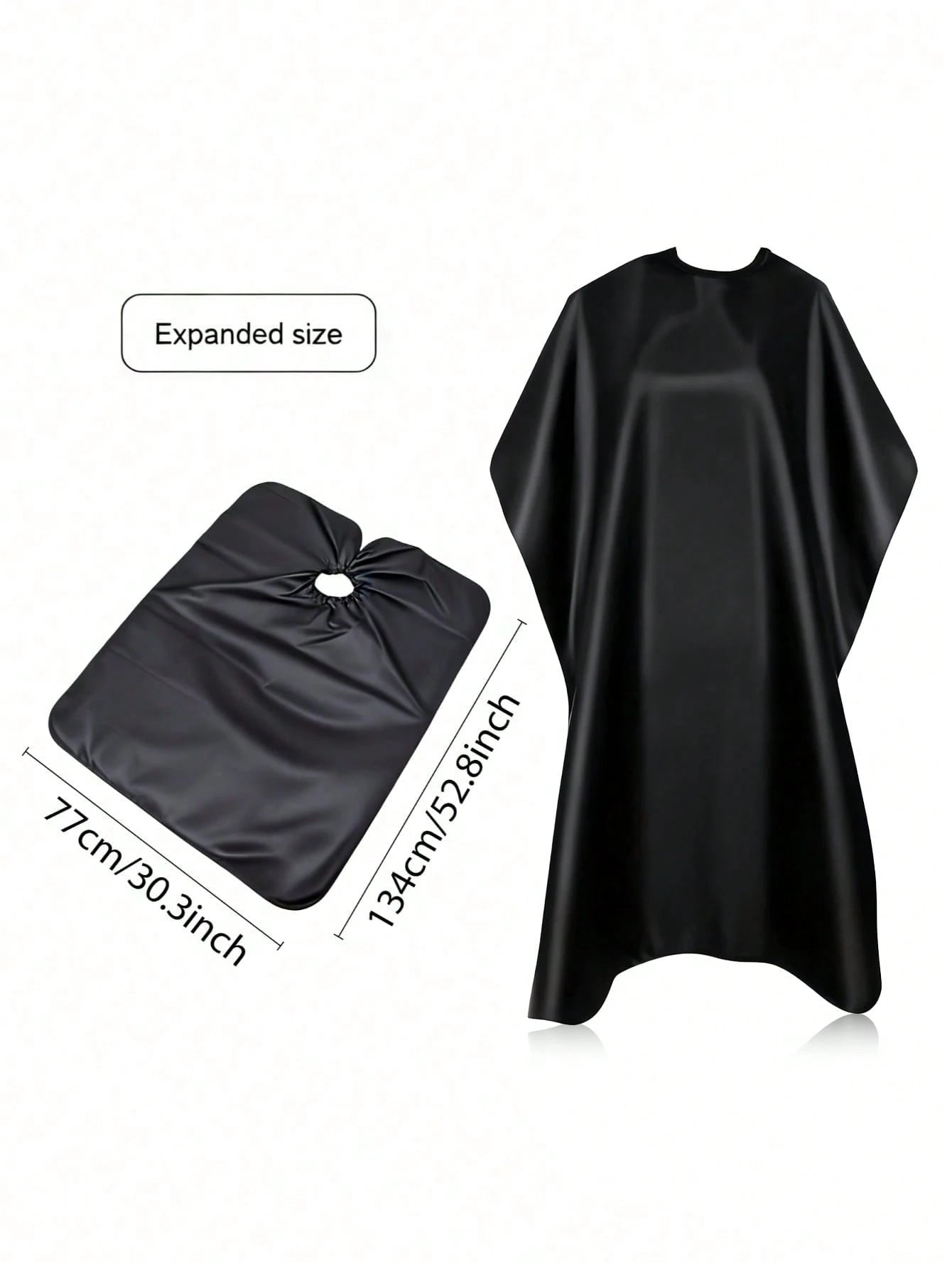 1pc Salon Hair Cutting Cape, Suitable For Hair Salons, Beauty Parlors, Customer Service Uniforms, Kimono-Style Hair Cutting Cape, Applicable For Hairdressing, Hair Coloring And Beauty Salons, Hairdres