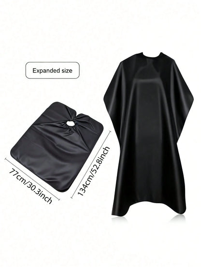 1pc Salon Hair Cutting Cape, Suitable For Hair Salons, Beauty Parlors, Customer Service Uniforms, Kimono-Style Hair Cutting Cape, Applicable For Hairdressing, Hair Coloring And Beauty Salons, Hairdres