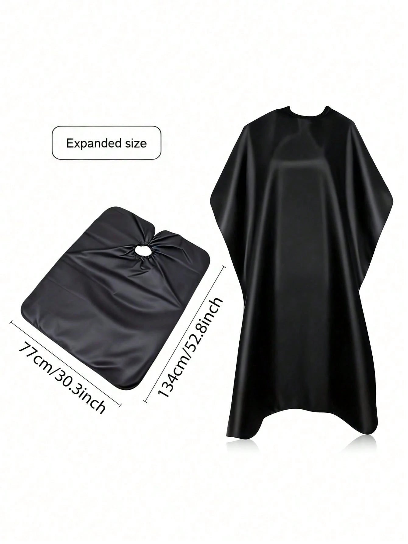 1pc Salon Hair Cutting Cape, Suitable For Hair Salons, Beauty Parlors, Customer Service Uniforms, Kimono-Style Hair Cutting Cape, Applicable For Hairdressing, Hair Coloring And Beauty Salons, Hairdres